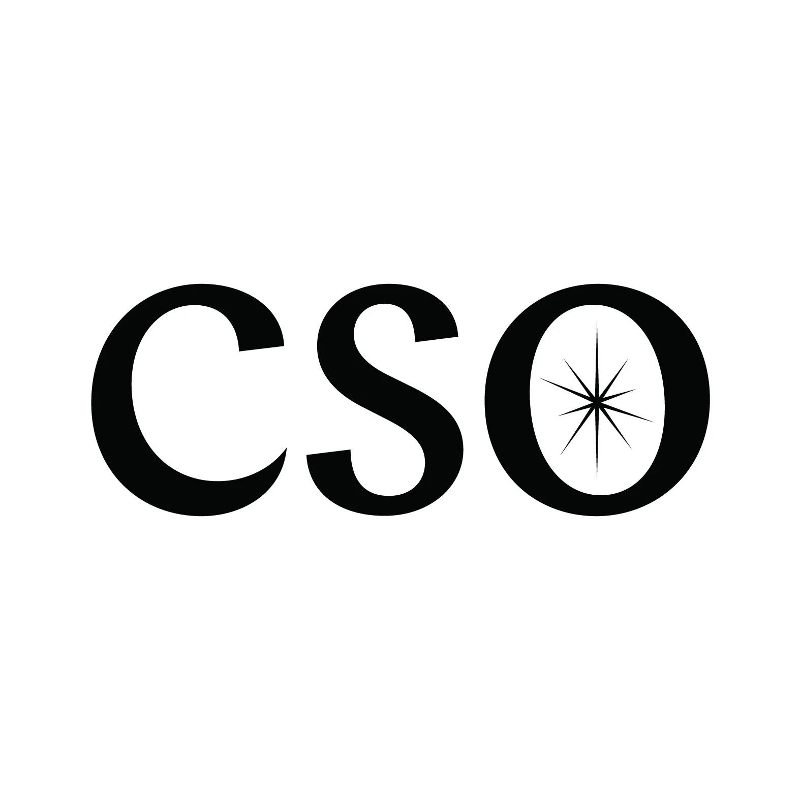 Colorado Symphony Orchestra: CSO Logo, White