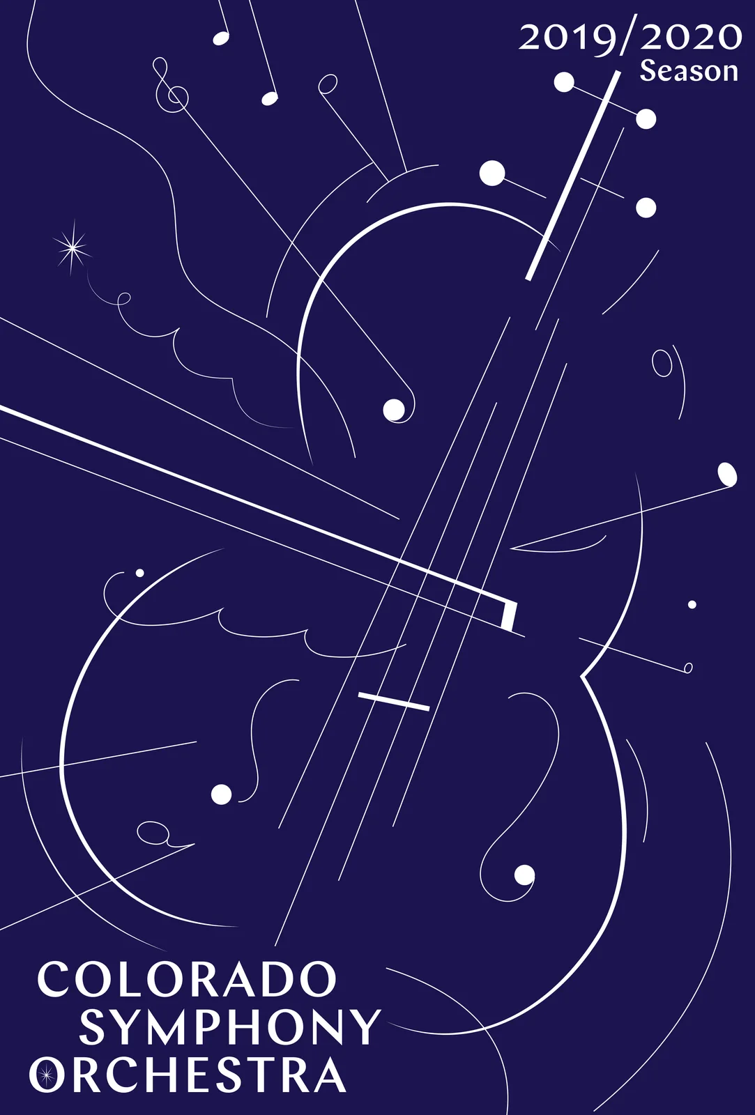 Colorado Symphony Orchestra: Season Poster