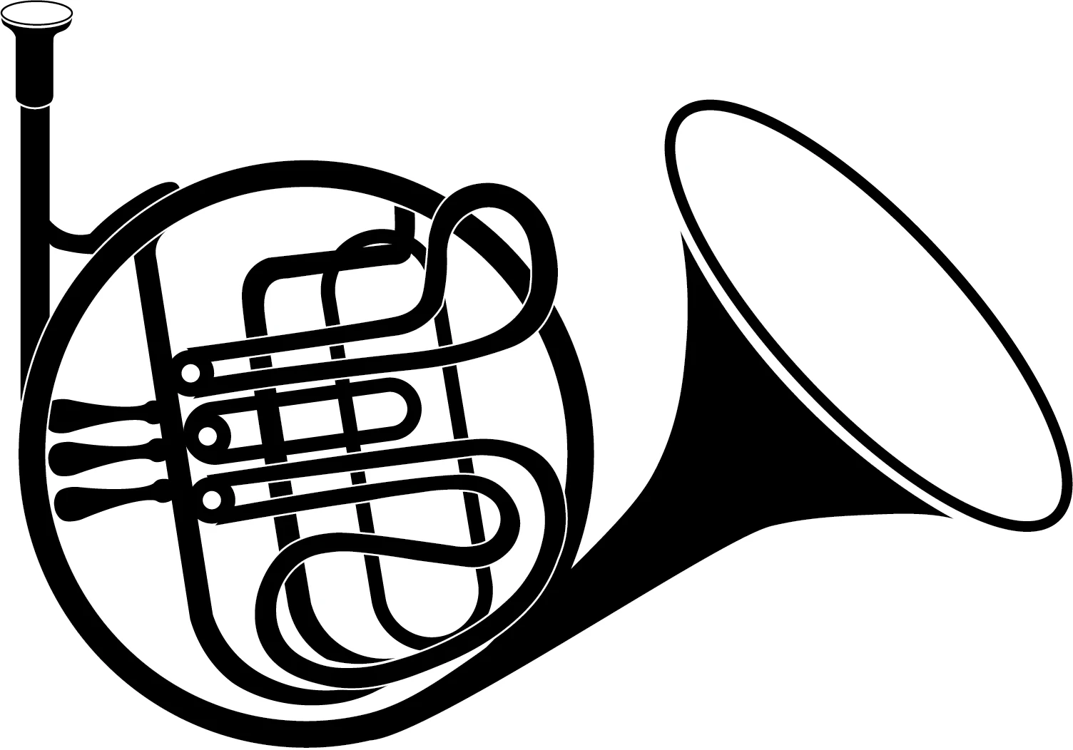 Colorado Symphony Orchestra: French Horn Illustration