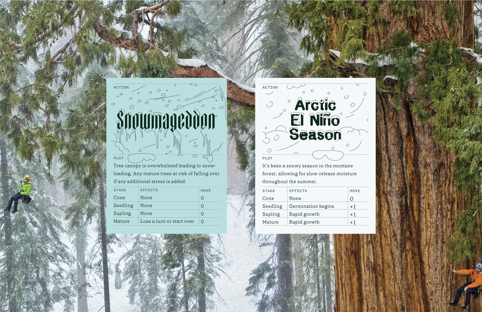 Game of Cones: Snowmageddon and Arctic El Niño Cards