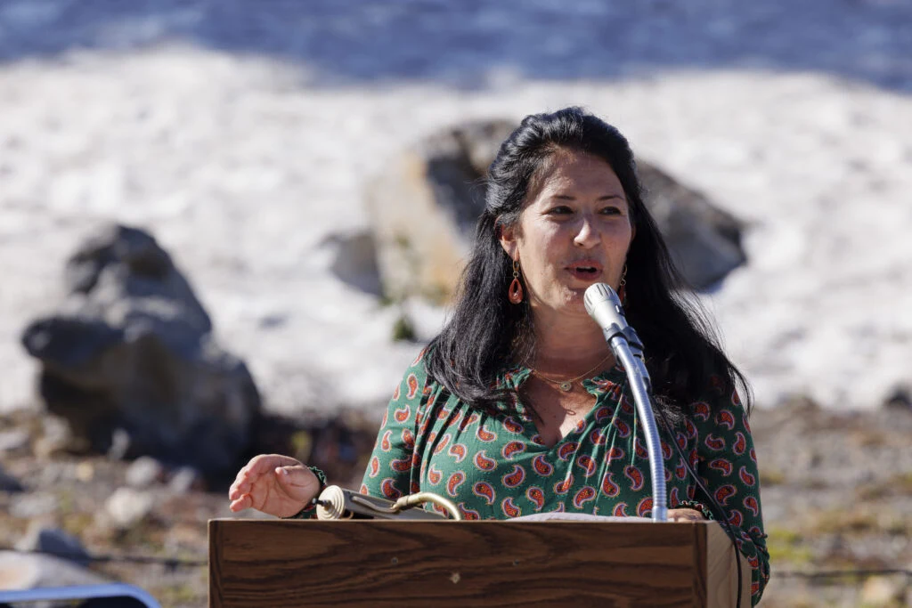 Poetry in Parks: Ada Limón at the Podium