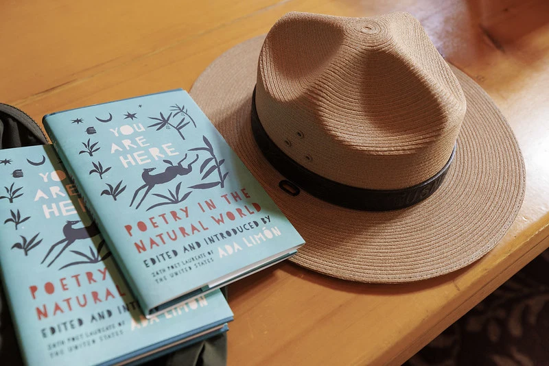 Poetry in Parks: You Are Here, Edited by Ada Limón, and a Ranger Hat