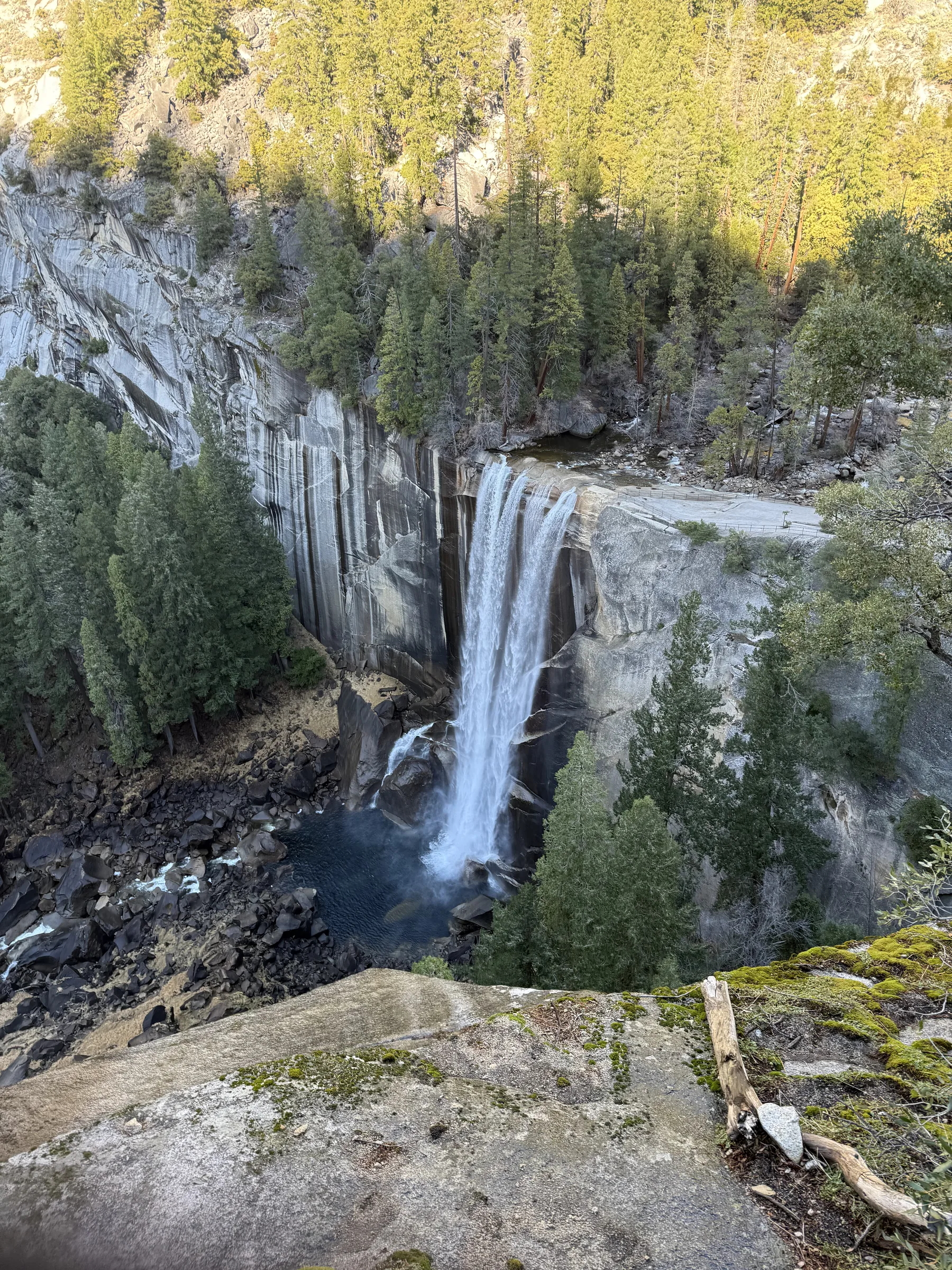 Yosemite National Park: Vernal Fall Overlook
