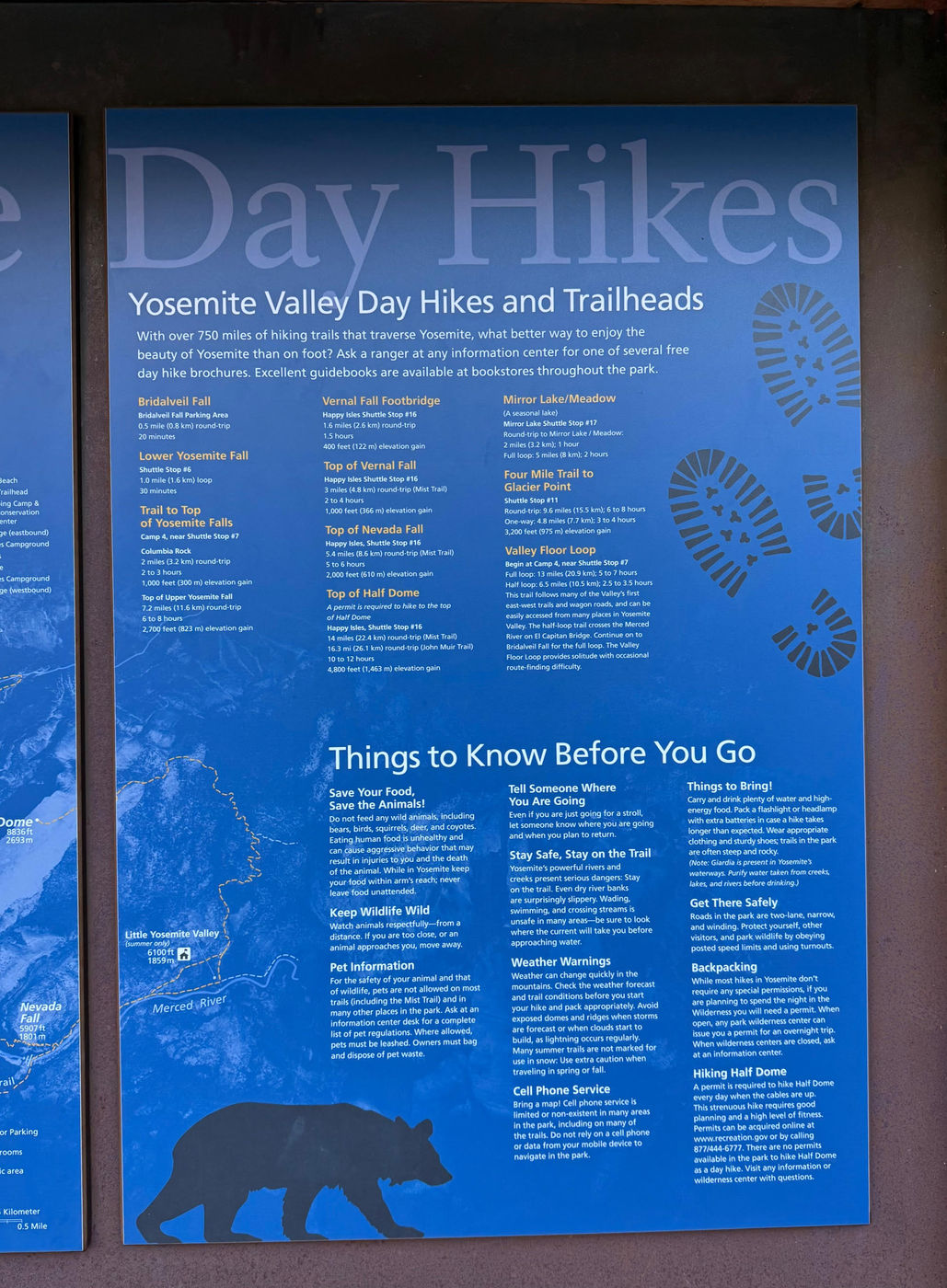 Yosemite Orientation Boards, image 6