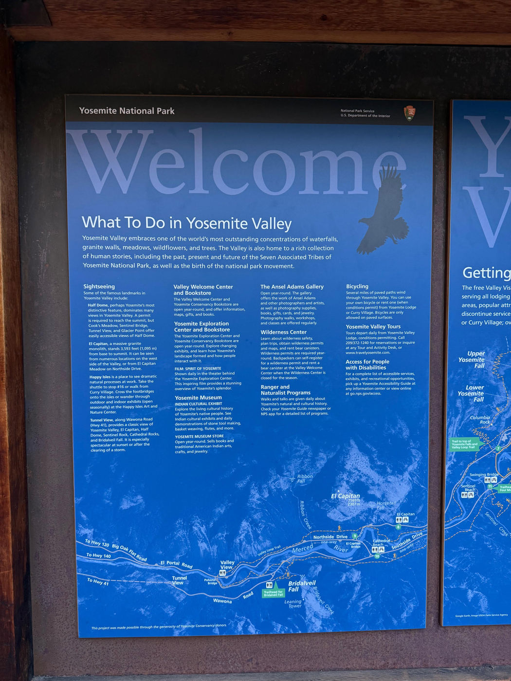 Yosemite Orientation Boards, image 4