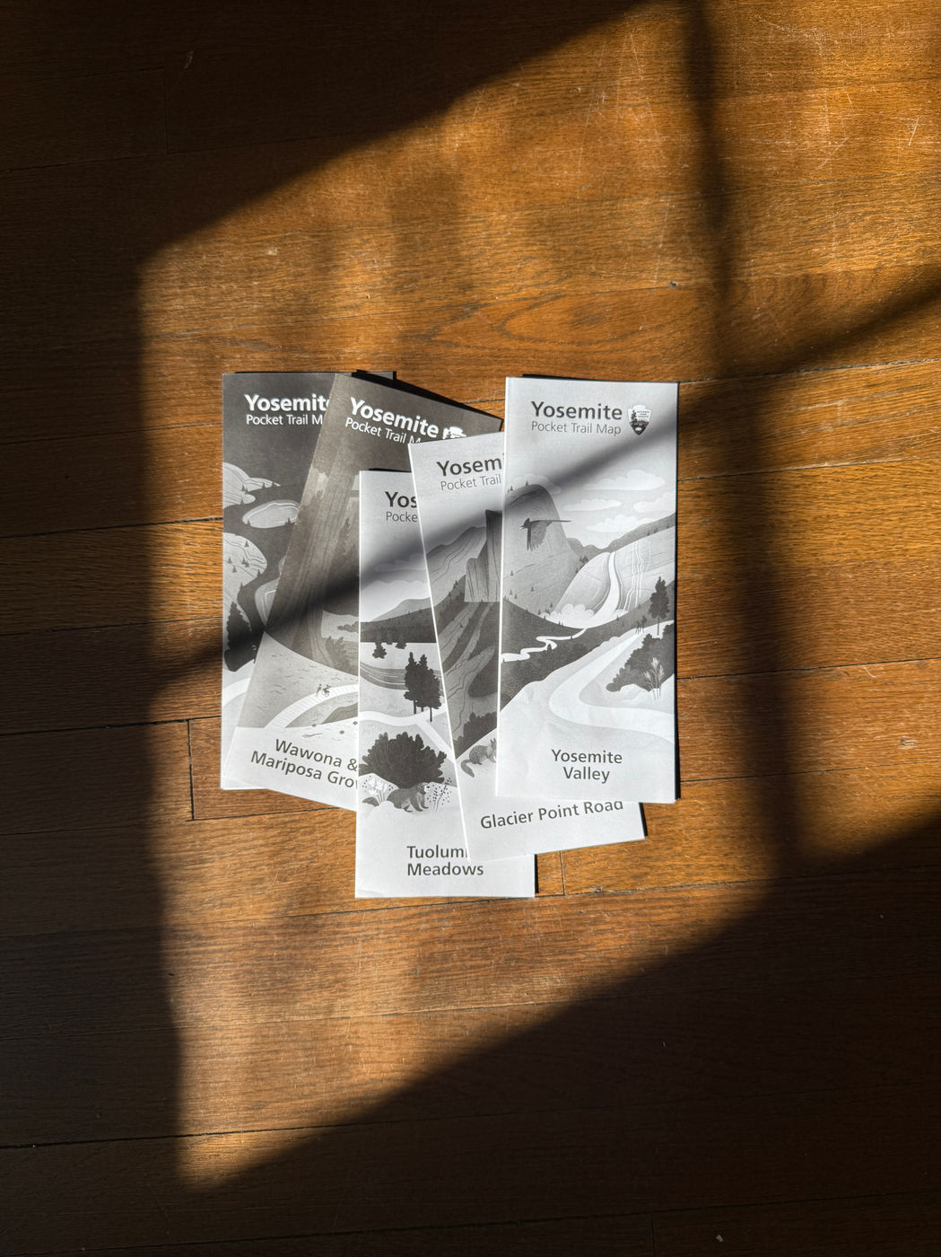 Yosemite Pocket Trail Maps, image 1